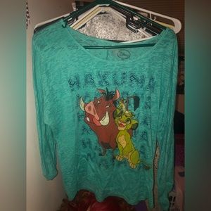 The Lion King Long Sleeve Top-L
